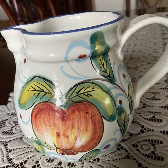 Other - Hand-Painted Italian Pitcher